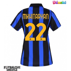 Inter Milan Henrikh Mkhitaryan #22 Dámské Domácí Dres 2026-27 Krátký Rukáv